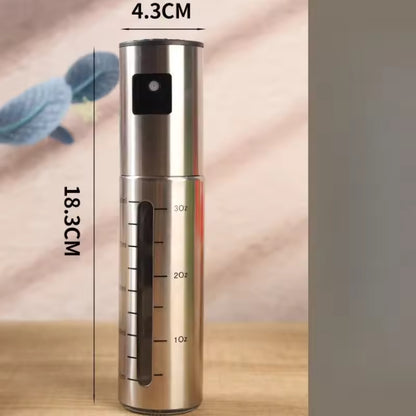 Stainless Steel Oil Sprayer Bottle – 100ml Leak-Proof